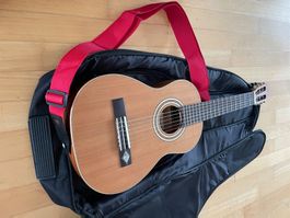 Gitarre La Mancha mit Tasche guter Zustand