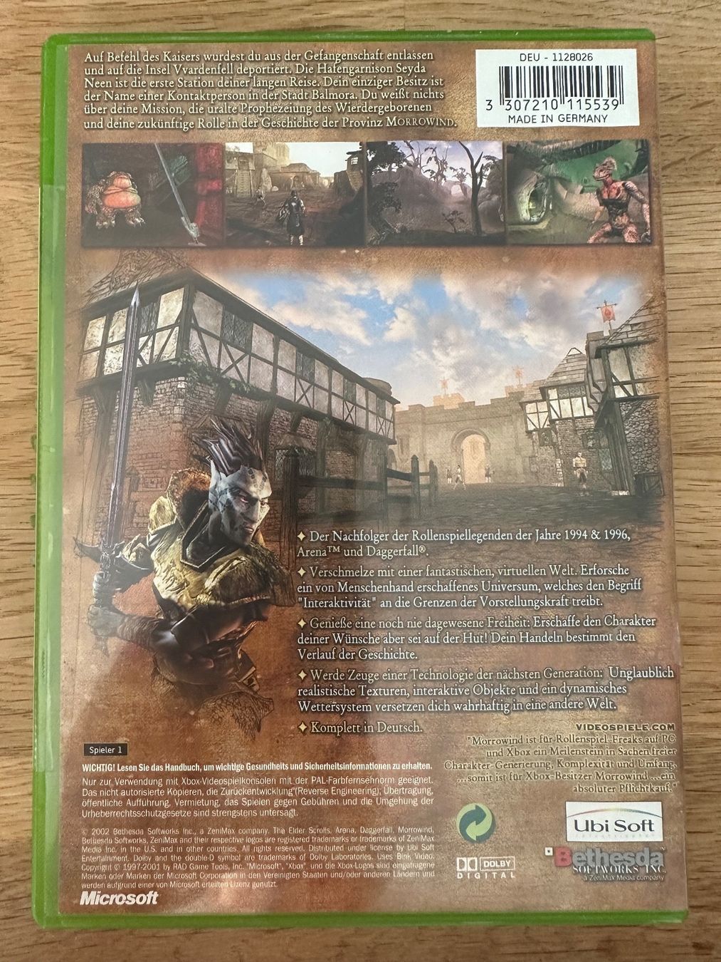 Microsoft Jeux: The Elder Scrolls 3 - Morrowind für Xbox – D'occasion à Kestenholz par Mad18 1
