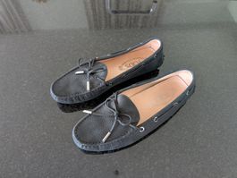Tod's Gommino Loafers, Navy, Grösse 37
