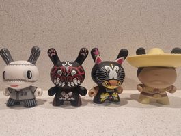 4 Kidrobot Dunny Designer Figuren Set diverse Modelle