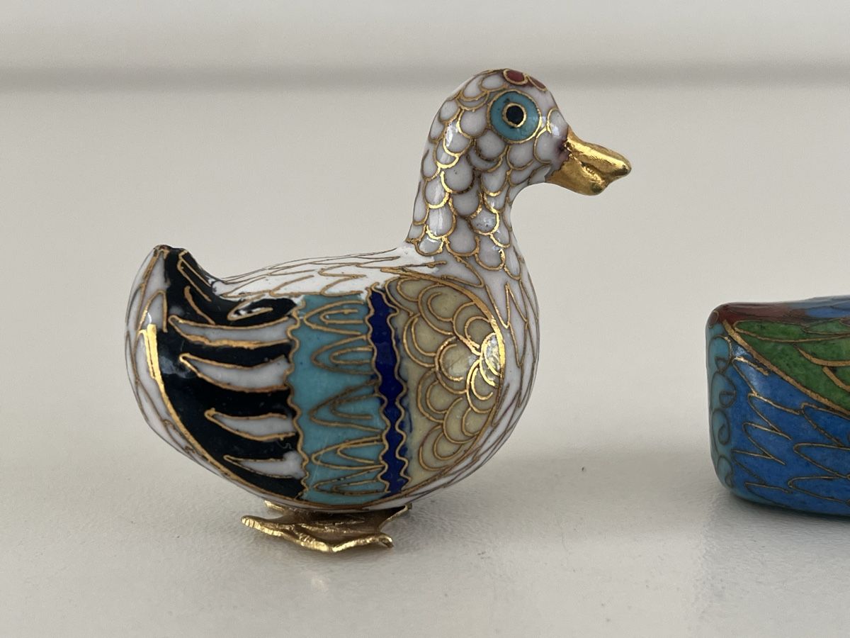 Alle Dekorationen: 2 Enten / Cloisonné  – Gebraucht aus Wetzikon ZH von seli03 4