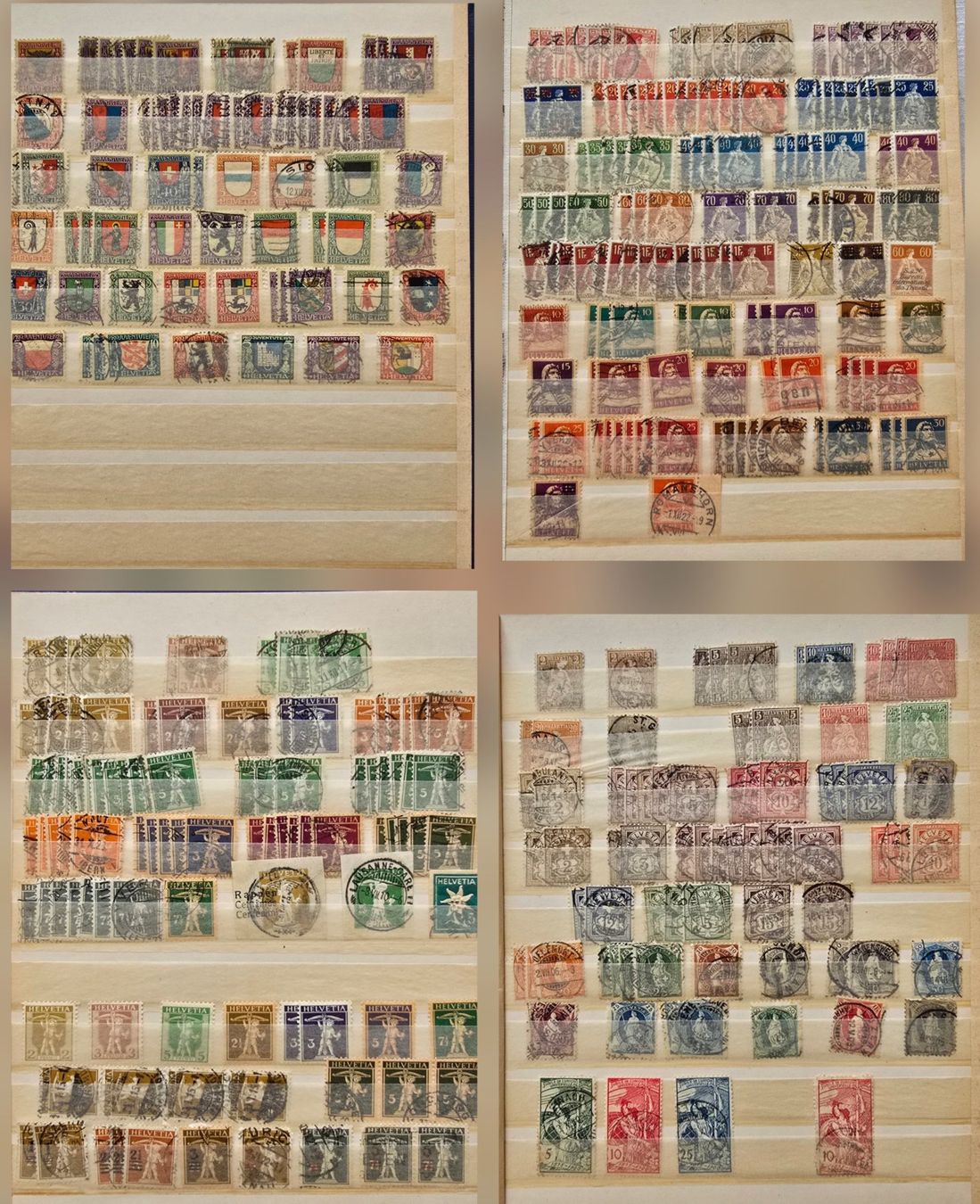 Alle Briefmarken: Schweizer Briefmarken Sammlung - große Kiste – Gebraucht aus Ehrendingen von trickyvicky 3