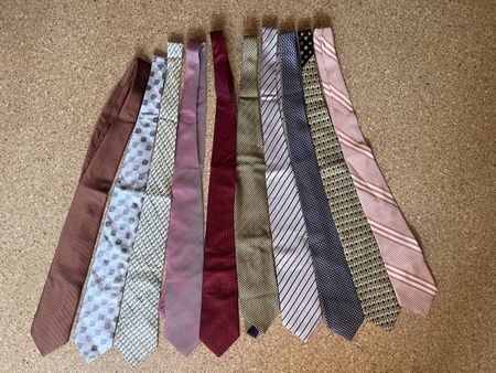 10 Seidenkrawatten ( Versace/Top Marken)