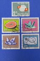 Serie Pro Patria Nr.B91-95 1959 gestempelt - SBK: 15.-.