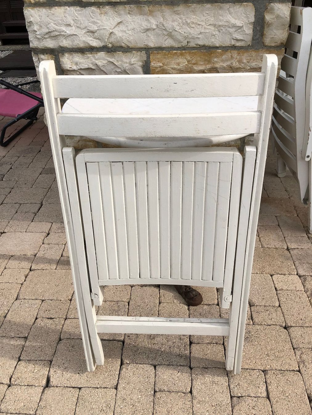 Sedie: DEUX CHAISES EN BOIS VINTAGE – Usato da Belprahon venduto da Moxford 1
