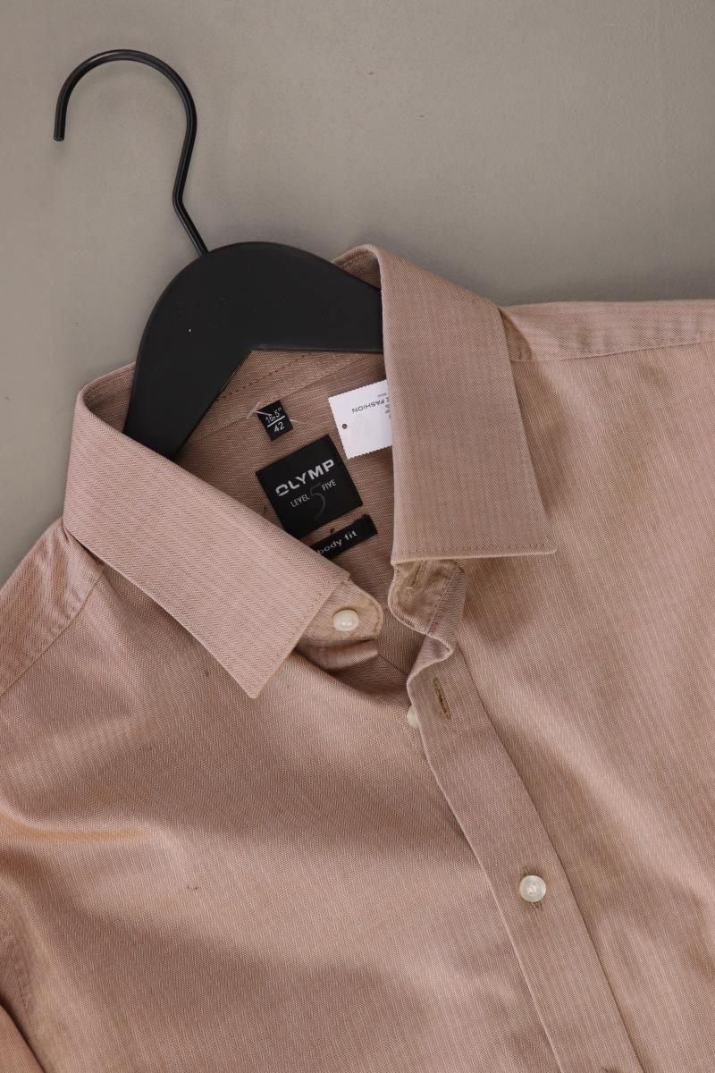 Chemises: Olymp Langarmhemd Gr. Hemdgröße 42 braun – D'occasion à Neustadt an der Waldnaab par SecondLifeFashion 2