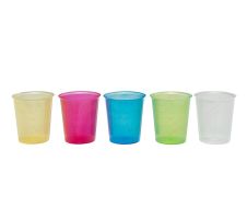Medikamenten Becher, gelb