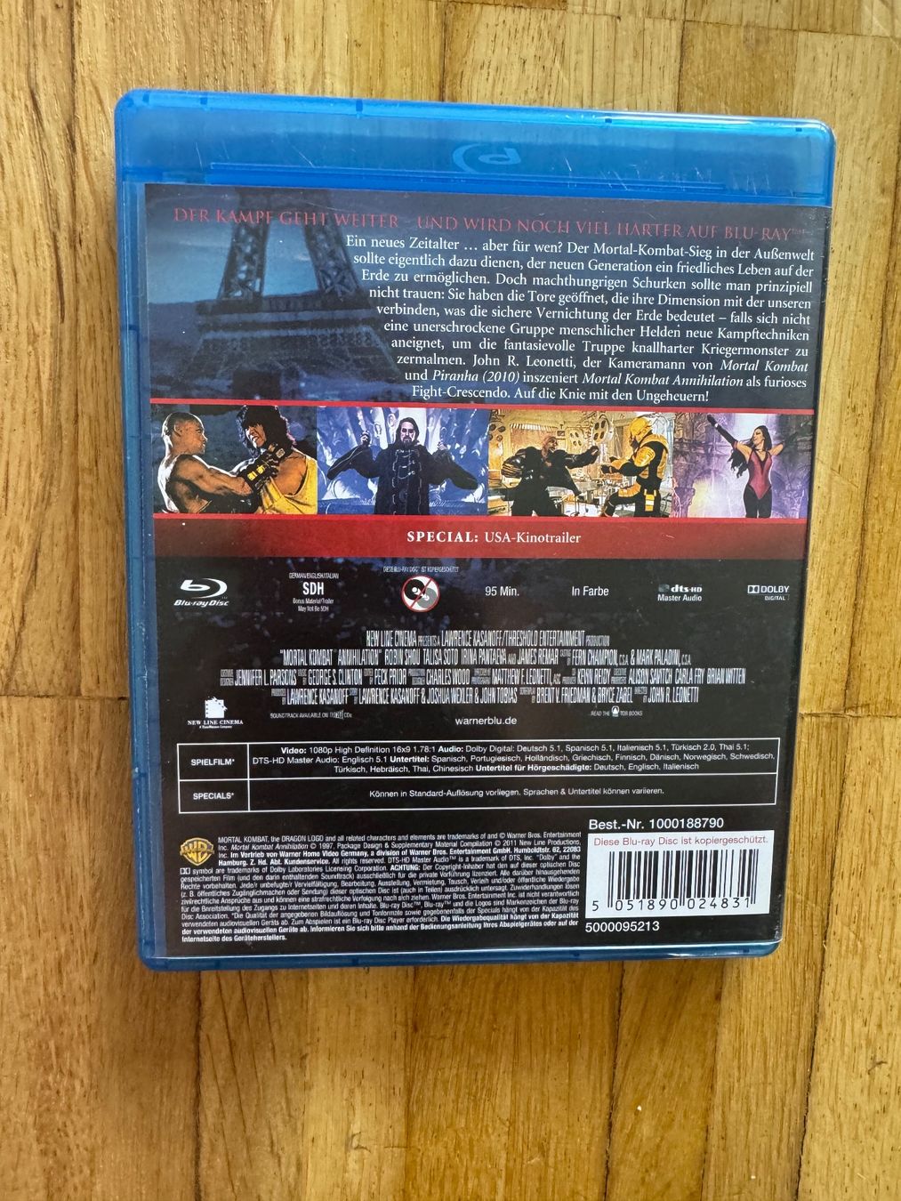 Tutti i DVDs: MORTAL KOMBAT: ANNIHILATION. (BLU-RAY) – Usato da Basel venduto da san_2qlq 1