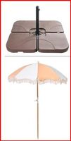Sonnenschirm & Sonnenschirmfuss zu verkaufen (Original)