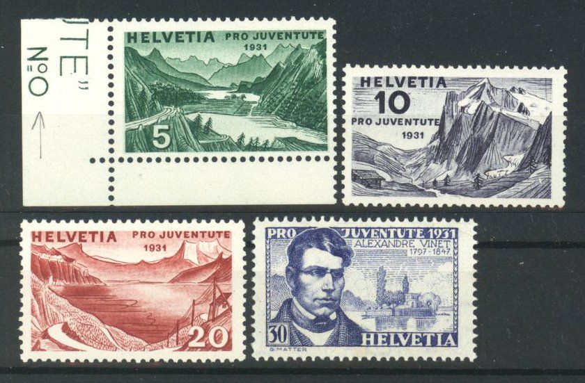 Tutti i francobolli: 1931, Pro Juventute, ohne Falz ** – Usato da Willisau venduto da Vollstempel