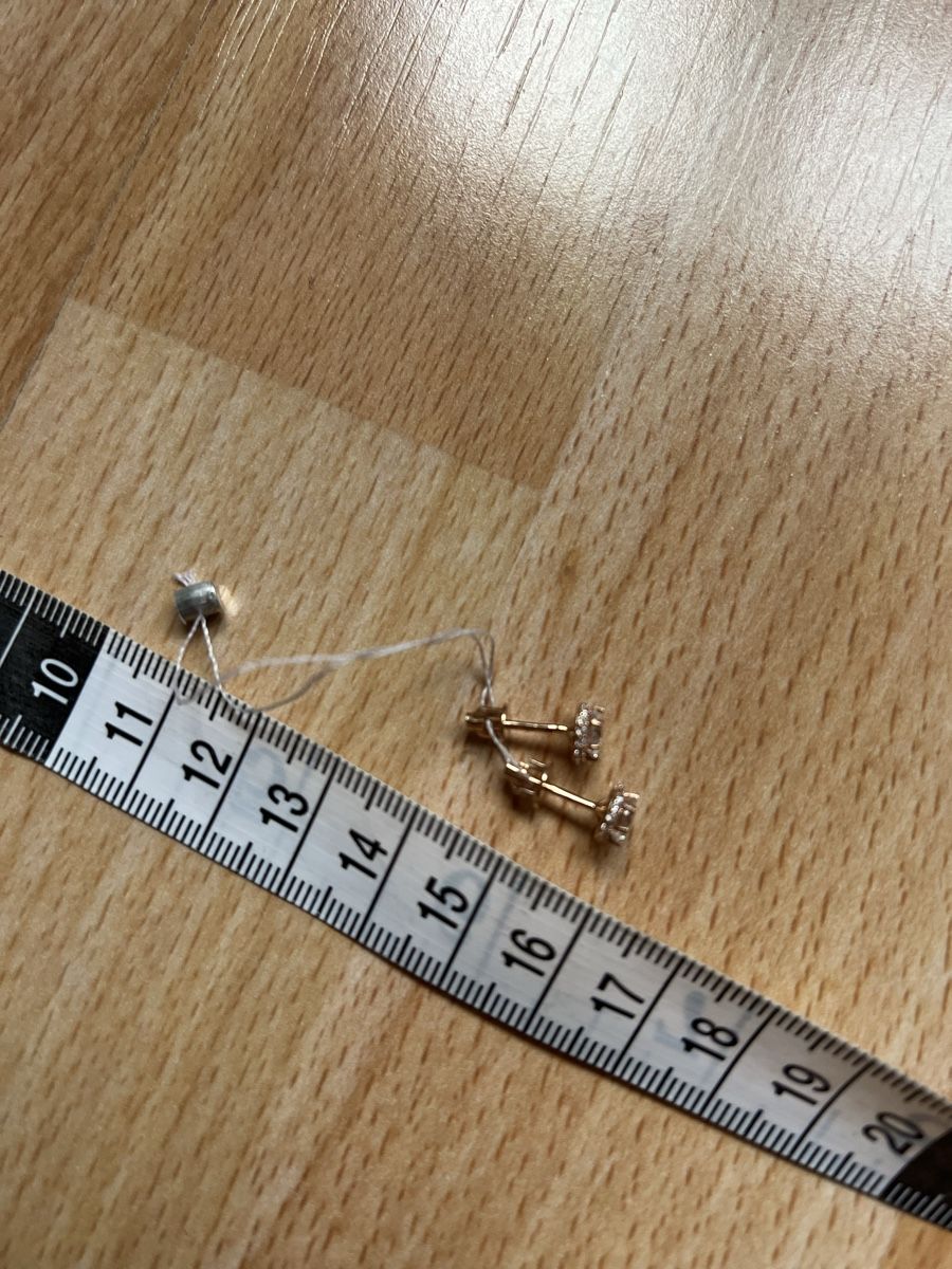 Orecchini pendenti & Orecchini a lobo: Ohrstecker Zirkonia Gold – Nuovo (secondo la descrizione) da Liebefeld venduto da nat_h5l8 1