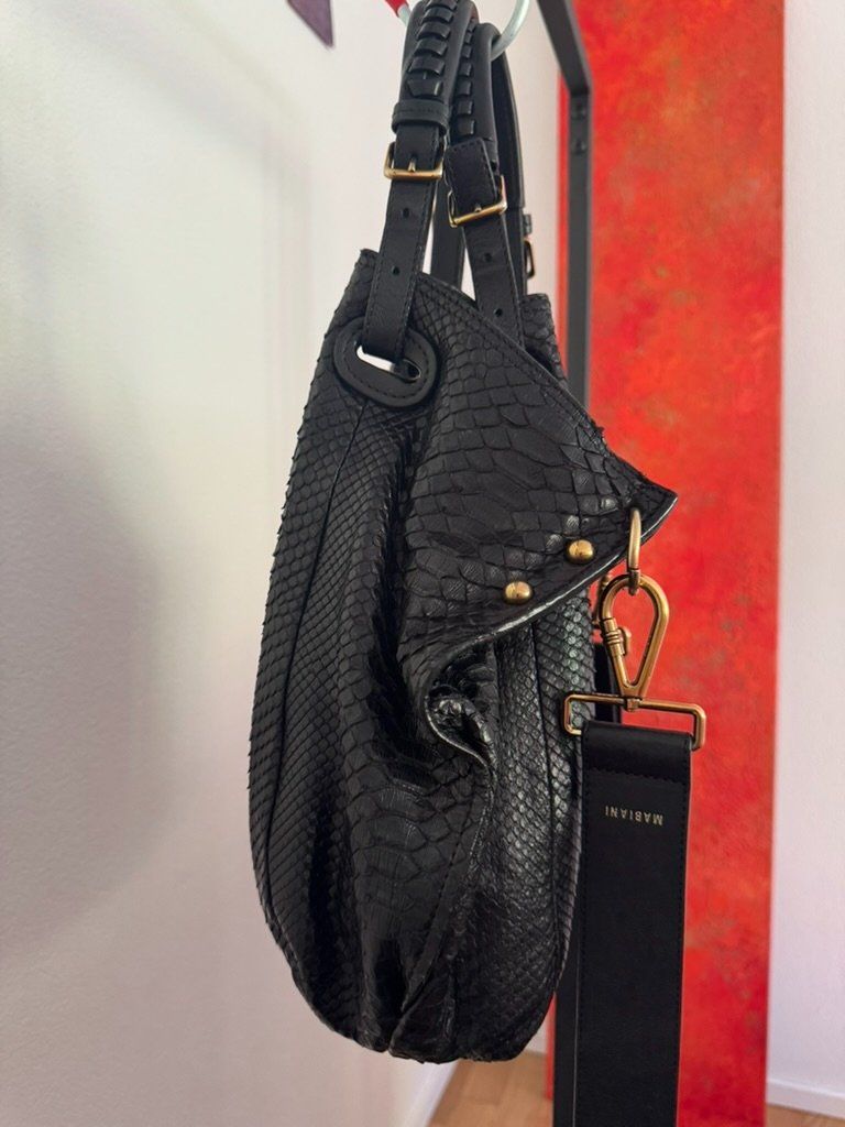 Borse da donna: Handtasche Krokoleder Mabiani – Usato da St. Gallen venduto da schwarzundweiss 7