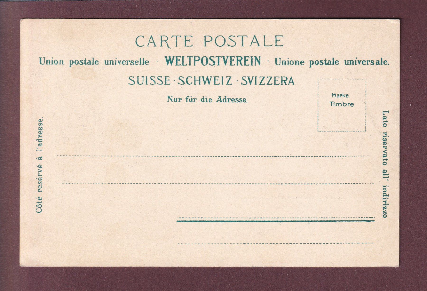 Cartoline postali: SCHYNIGE PLATTE - Gummihorn – Usato da Pully venduto da nicecards 1