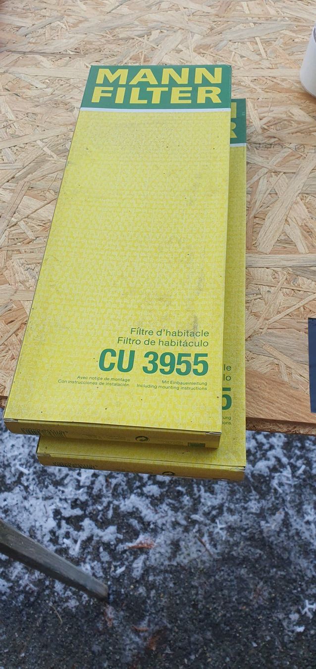 Volkswagen Tutti pezzi di ricambio auto: MANN Filter CU 3955, Neu, Originalverpackt, Pollenfilter – Nuovo e nell'imballaggio originale da Langnau i. E. venduto da Superseven69 3