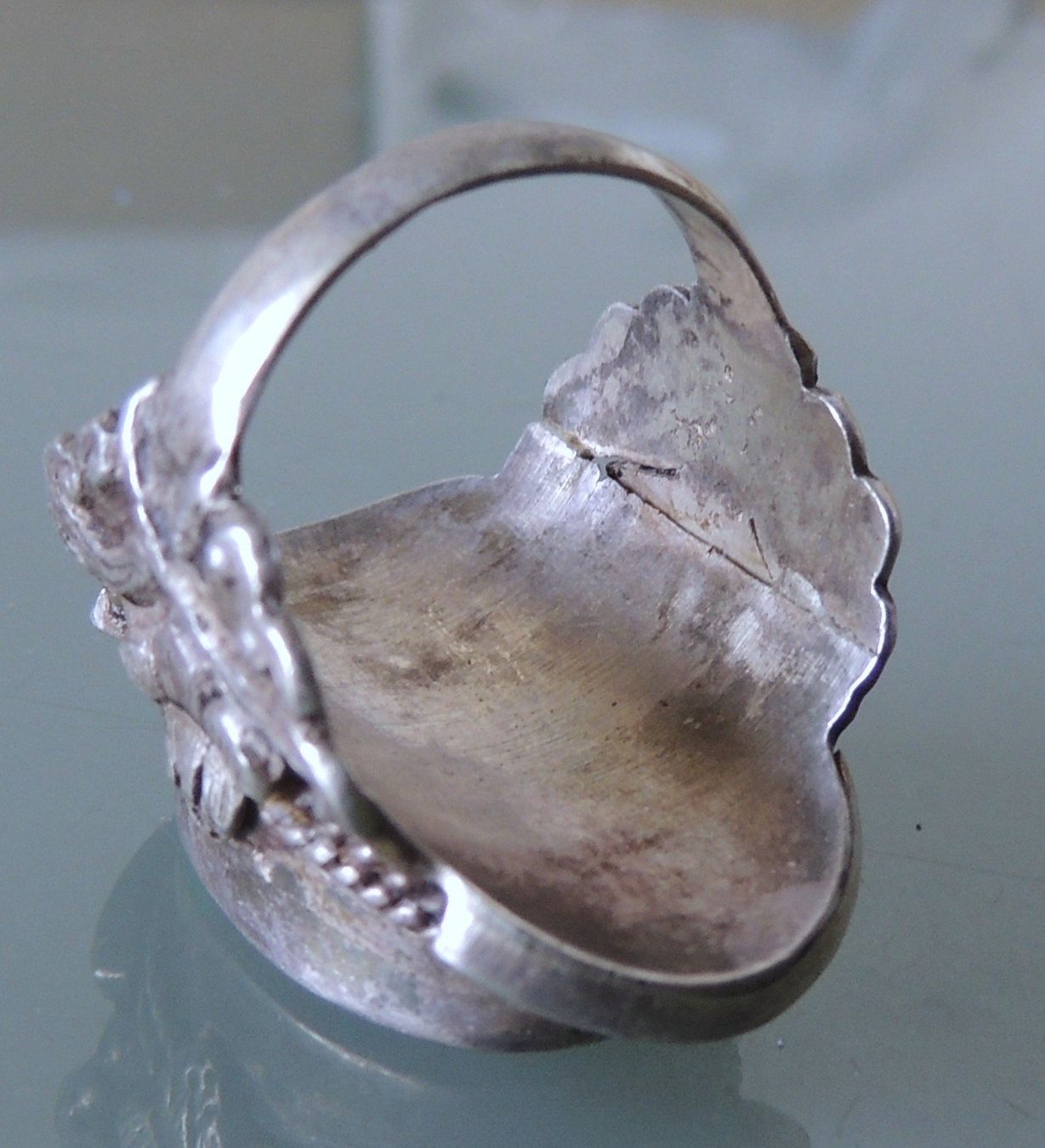 Anelli: Variscit Silber 925 Fingerring – Usato da Waldenburg venduto da schaller707 5