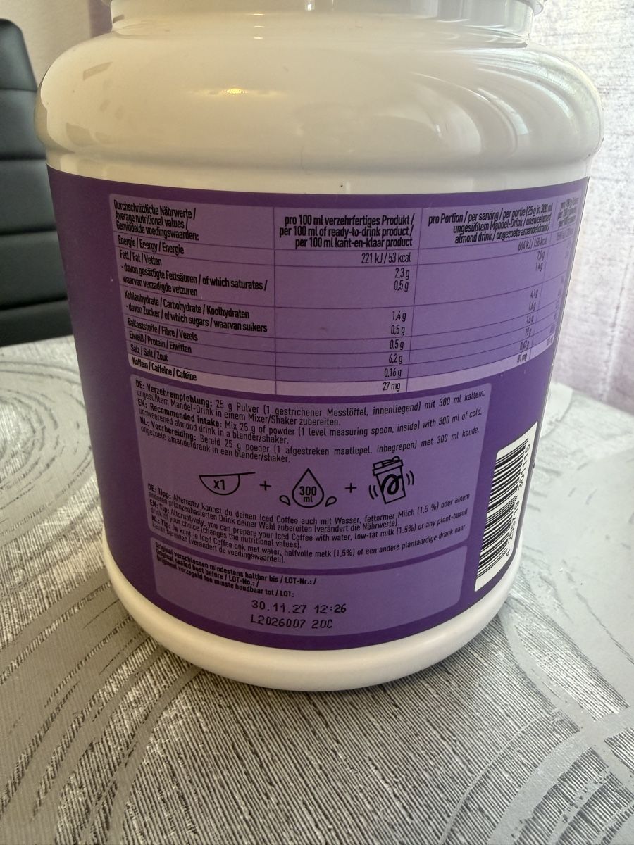 More Nutrition Cibi & Specialità: More Dark Cookie Crumble Protein Iced Coffee. OVP. – Nuovo e nell'imballaggio originale da Dürrenroth venduto da Clifford 2