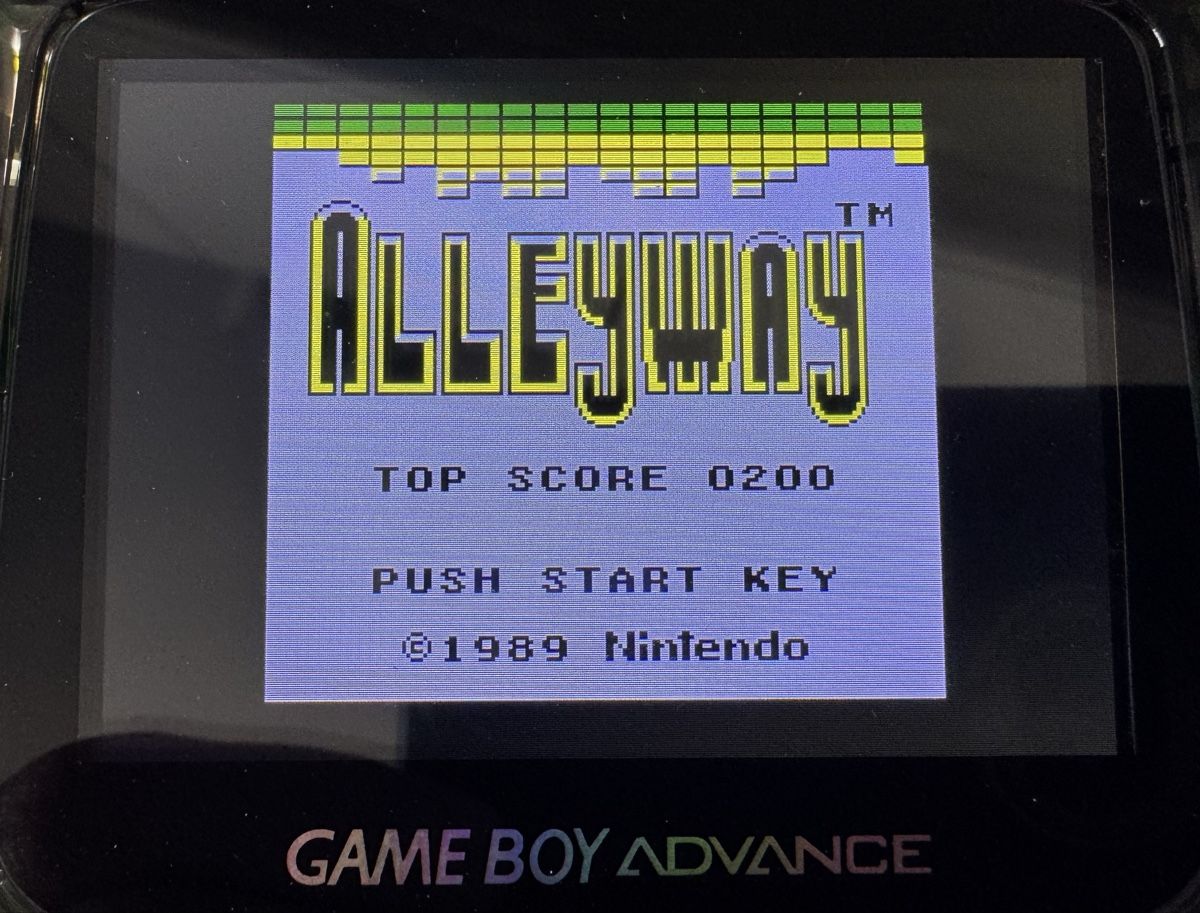 Nintendo Spiele: Alleyway FRG – Gebraucht aus Chippis von MetalDan01 2