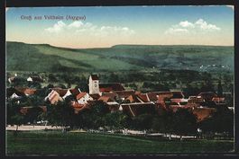 Veltheim, Gesamtansicht mit Umgebung aus