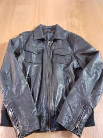 Kunstlederjacke