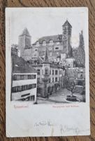 Rapperswil, Hauptplatz und Schloss 1901 n. Einsiedeln