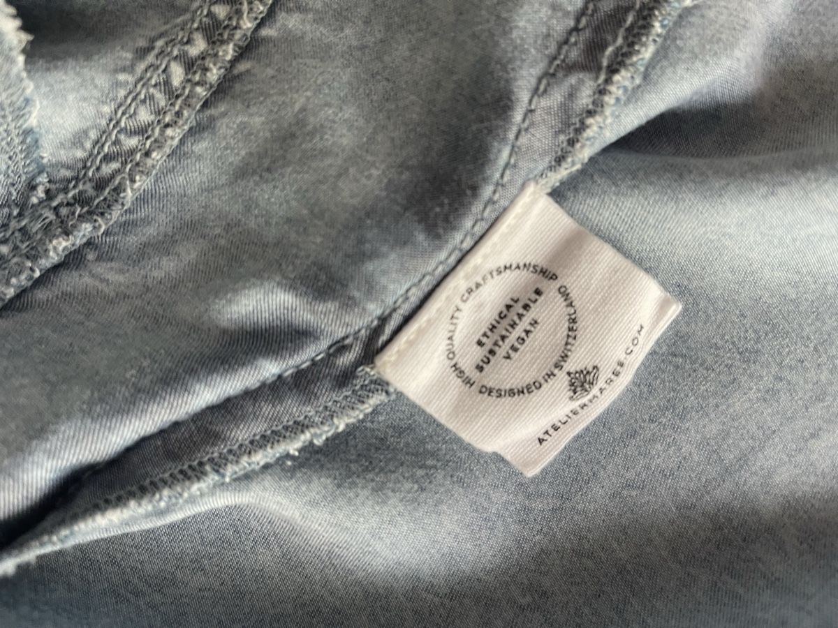 Tuniche: Atelier Marée Eliane Hemdbluse 100% Tencel Grösse M – Nuovo e nell'imballaggio originale da Hätzingen venduto da Limao 4
