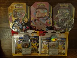Pokemon Set 30th 2er Blister und EX Tins DE TCG Ab 1Fr.