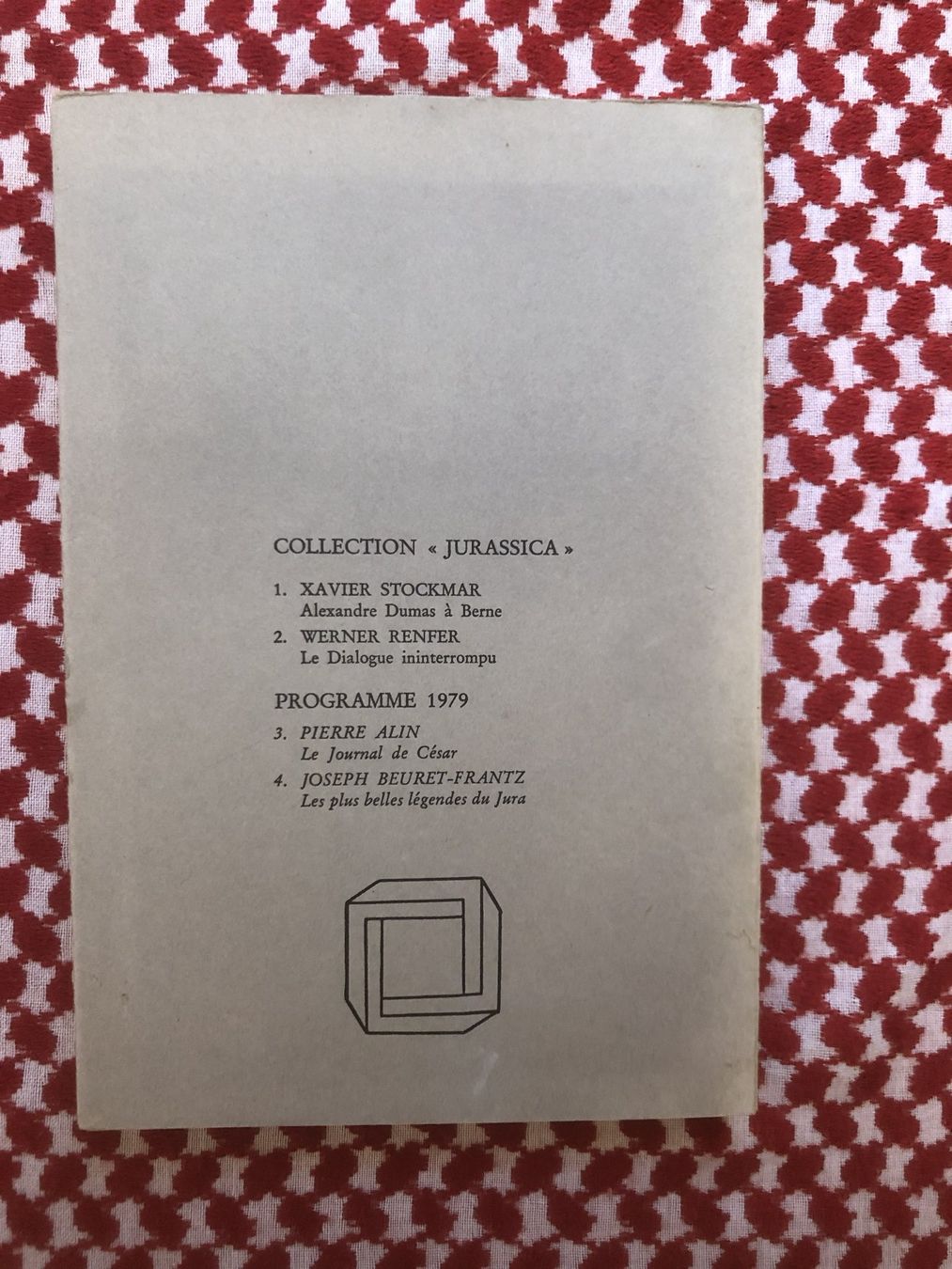 Libri: Livre de Werner Renfer: "Le Dialogue interrompu" – Usato da Bôle venduto da nic_7cxp 1