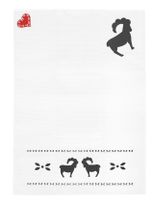 STEINLIN Küchentuch Dekor Steinbock 2 Stück 70x50 cm