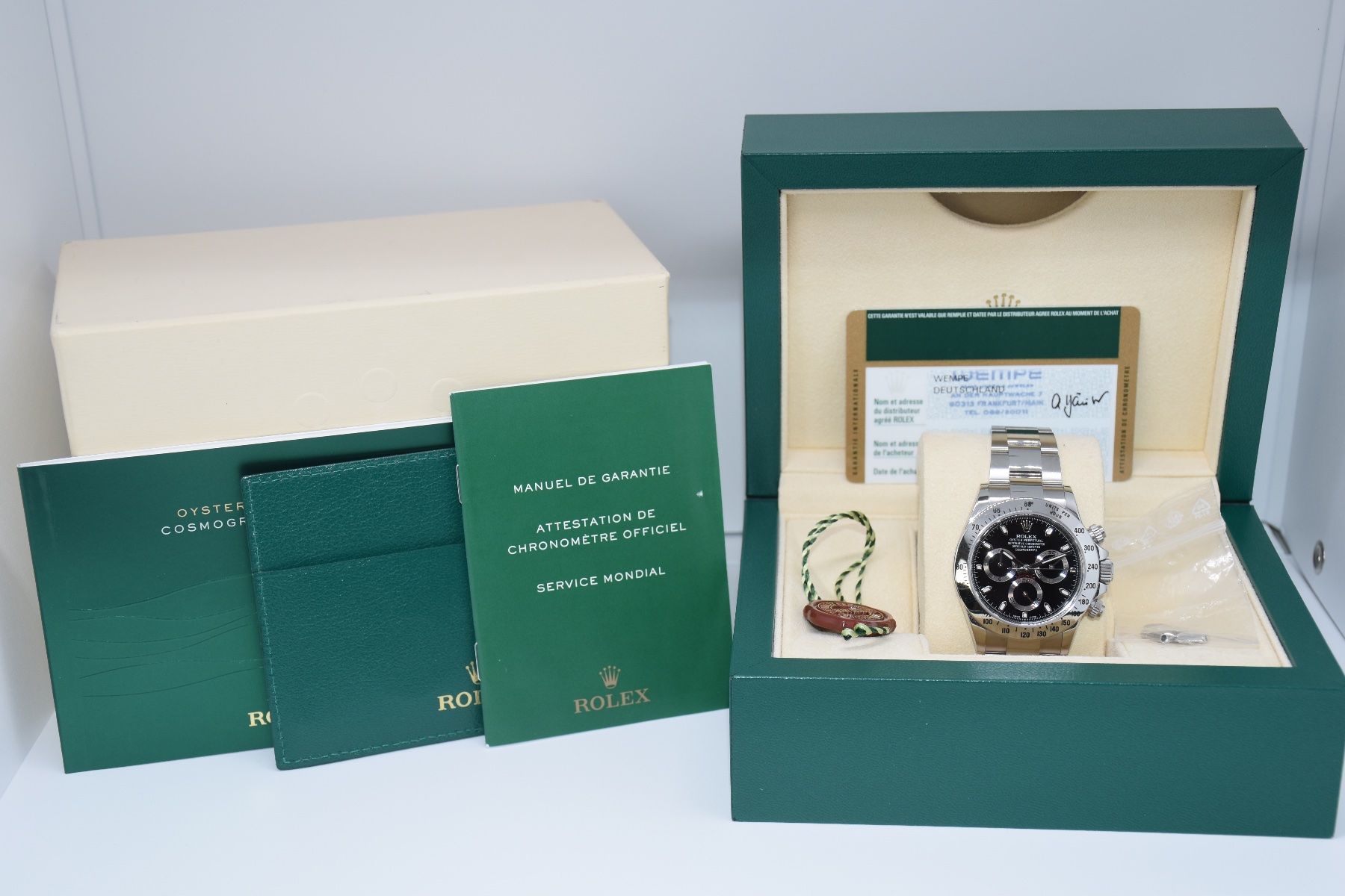 Rolex Uhren: Rolex Daytona Ref. 116520BD, Full-Set, 1. Hand & unpoliert – Gebraucht aus Zug von eMDi_Collection 7