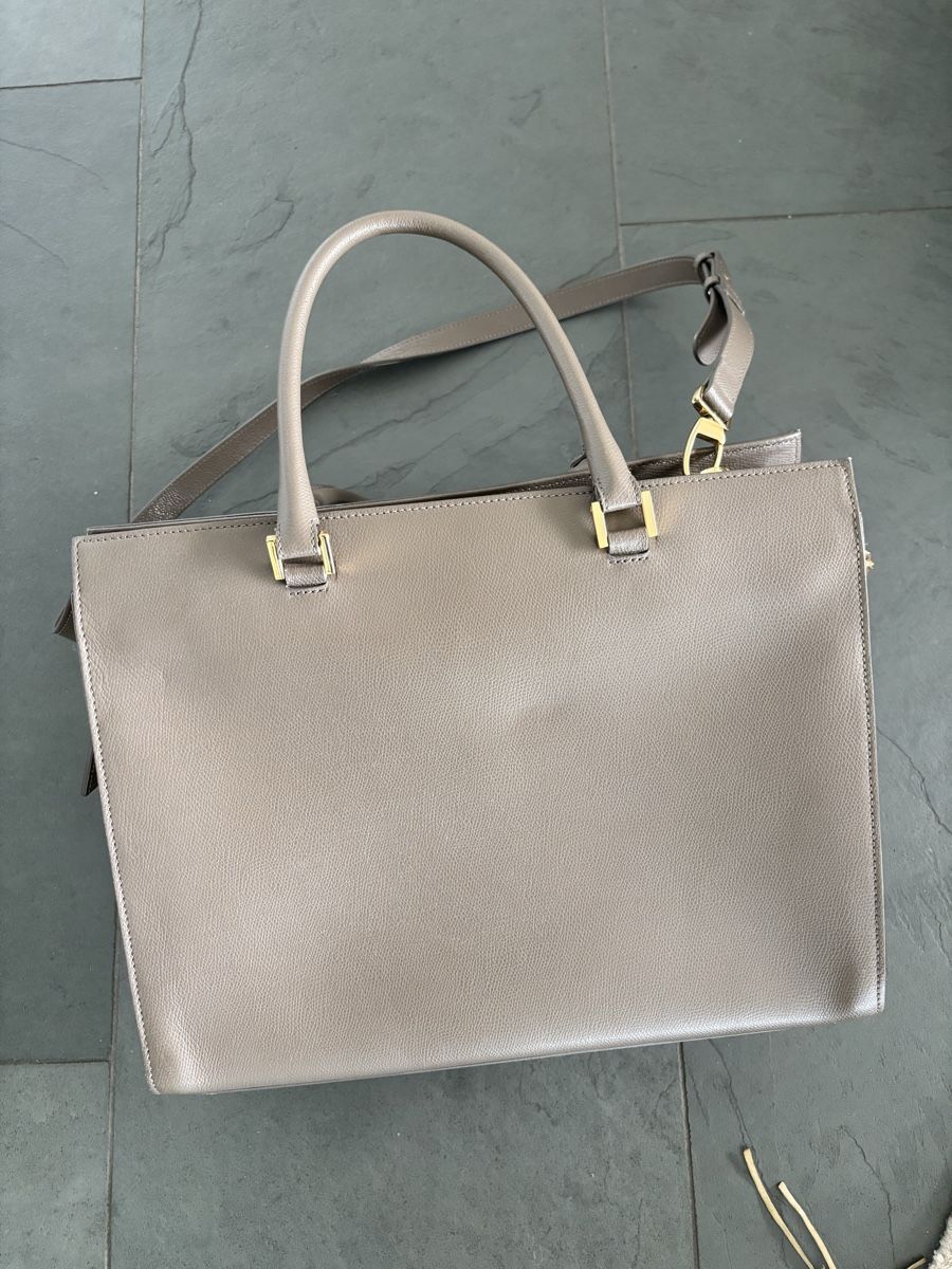 Alemi Borse: Ameli / Alemi Central in greige mit Clutch – Usato da Zollikon venduto da DomisThings 5