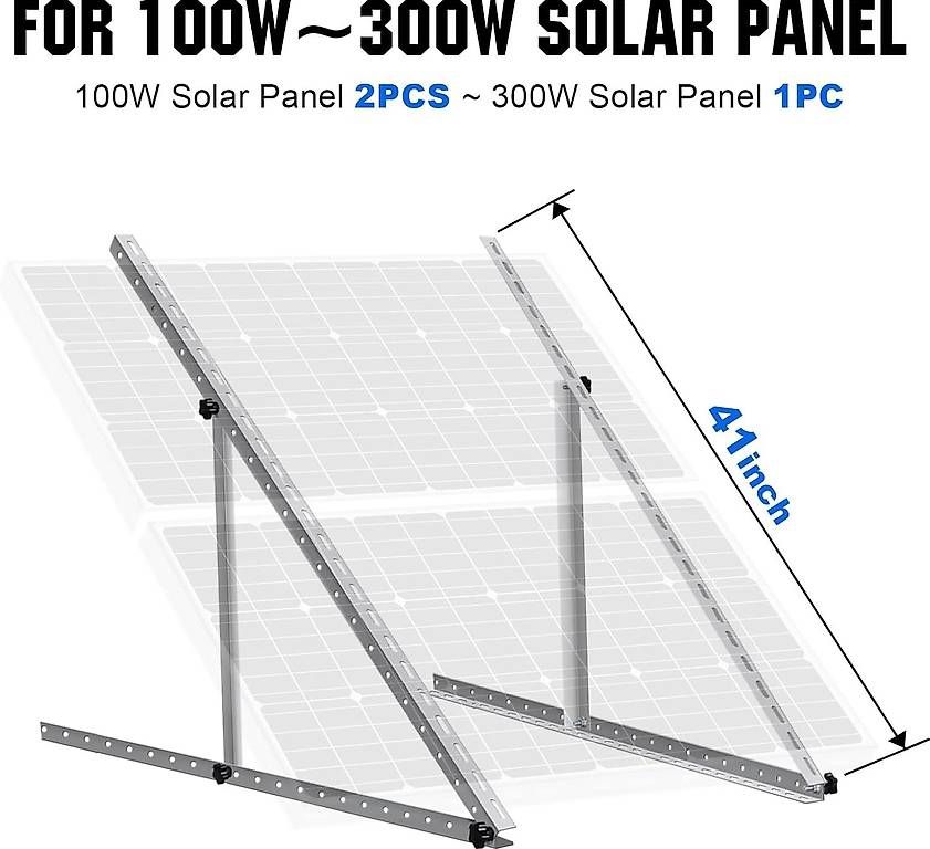 Supporti a parete: 4 Solarmodul Halterungen mit Einstellbarem Winkel – Usato da Kaltbrunn venduto da Resli 1