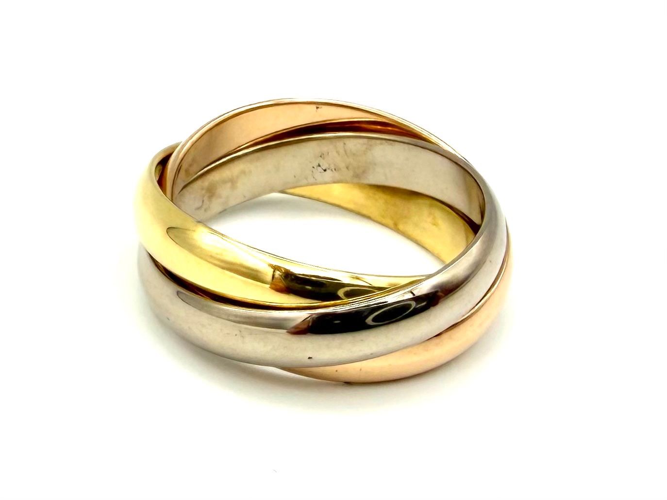 Cartier Ringe: CARTIER. Collection "Trinity", alliance 3 ors 18K – Gebraucht aus Renens VD von Diademe.sarl 2