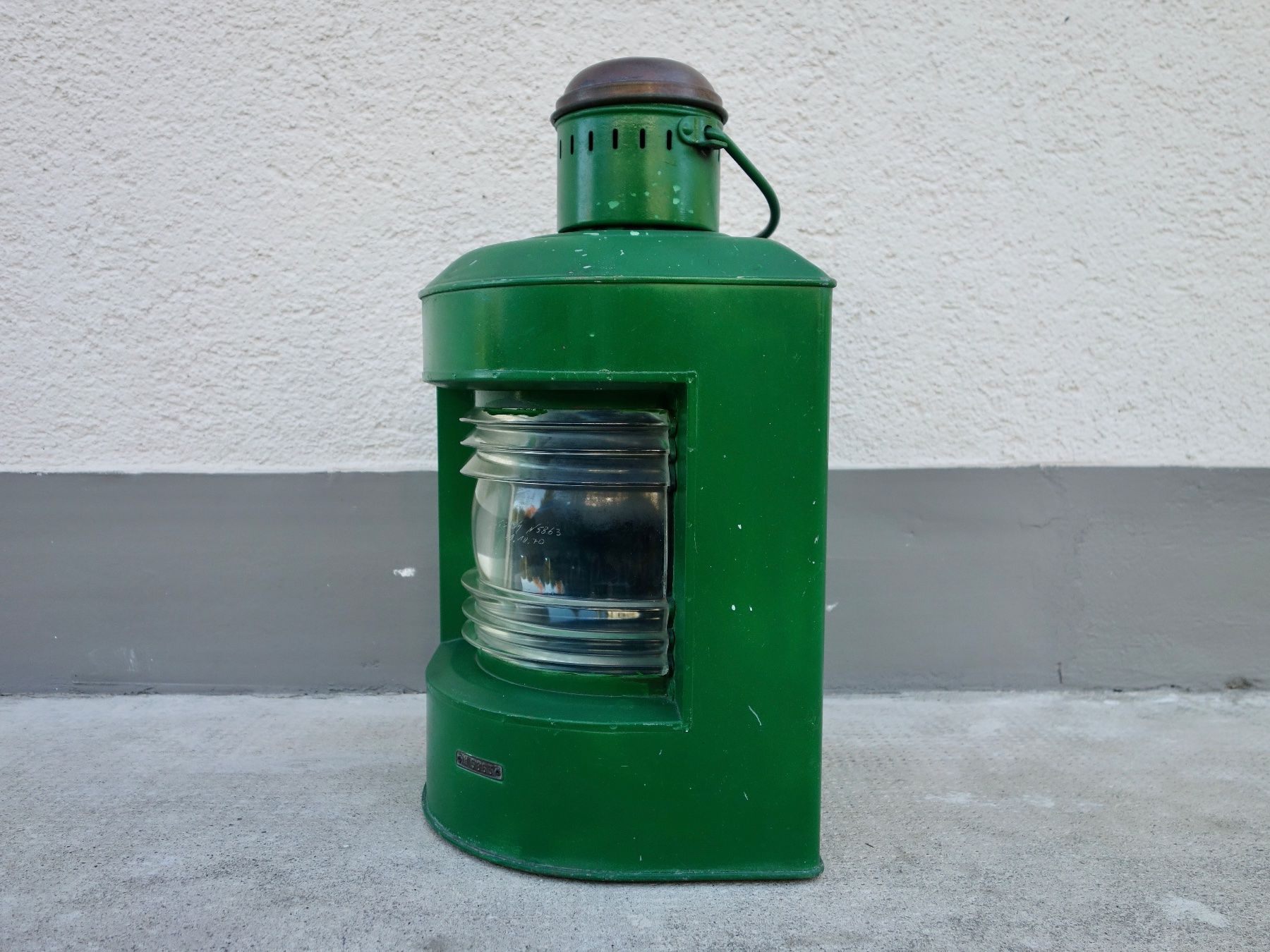 Lampes anciennes: Schiffslaterne Bootslaterne Positionslicht Petroleumlampe – D'occasion à Kerzers par zimmergruen 3
