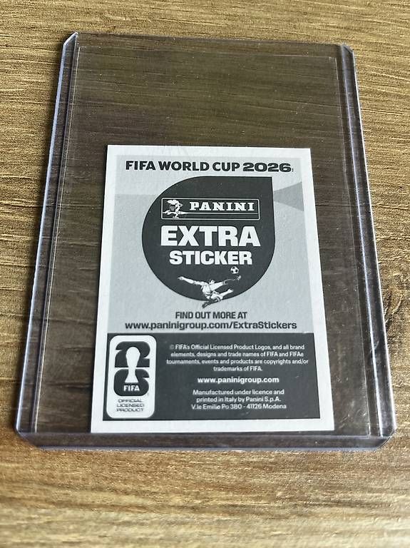 Carte collezionabili: Mohamed Salah Panini Extrasticker Purple – Usato da Rheinau venduto da Orcas 1
