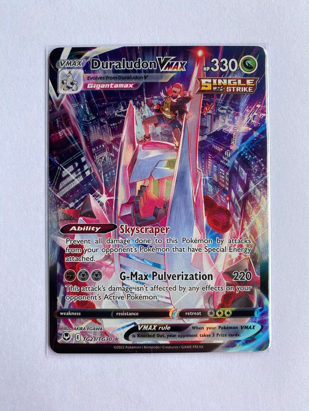 Sammelbilder & Trading cards: Pokémon Duraludon VMAX TG21/TG30 Silver Tempest – Neu (gemäss Beschreibung) aus Morges von