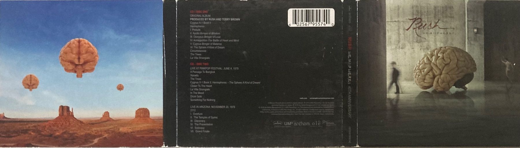 CD: RUSH - HEMISPHERES – Usato da Poliez-Pittet venduto da Newtown-Records 3