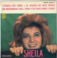 45 TOURS EP SHEILA - AVEC LANGUETTE - POP