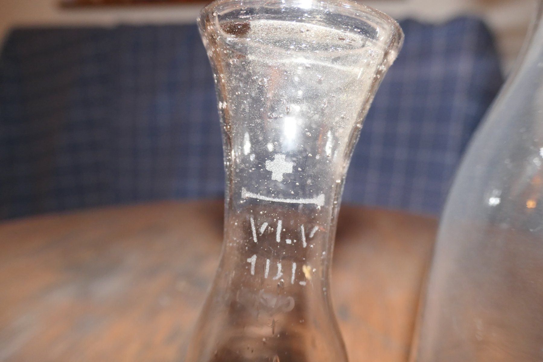 Caraffe: 3 geeichte Karaffen für Wein oder Wasser oder... – Usato da Fürstenaubruck venduto da PizBeverin2018 3