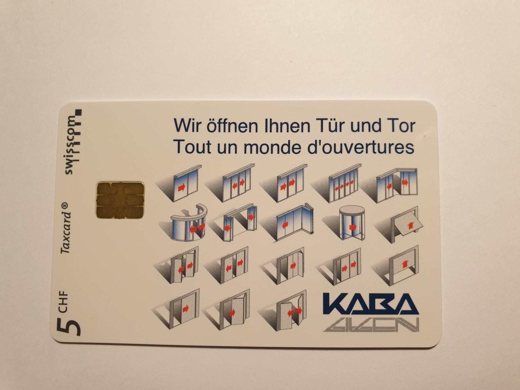 Telefon- & Taxkarten: Kaba Gilgen ungebr – Gebraucht aus Rain von chesz