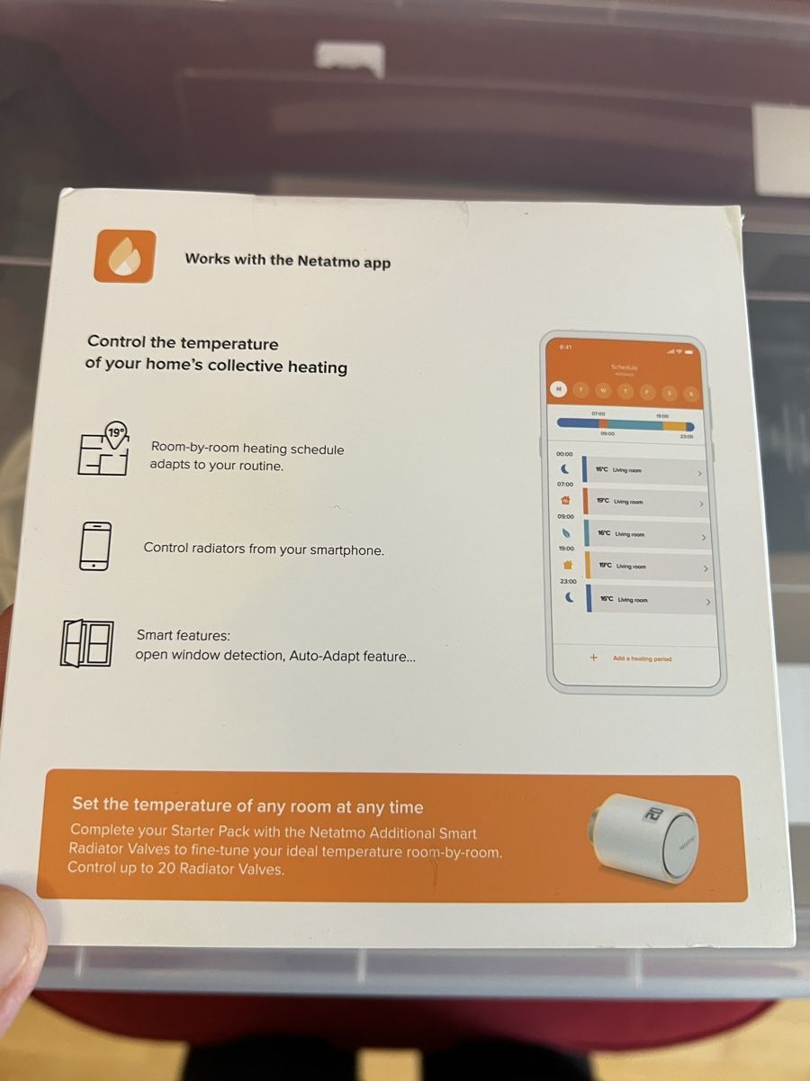 Steuerung: Netatmo Smart Radiator Valves Starter Pack – Neu (gemäss Beschreibung) aus Therwil von OlTho 1