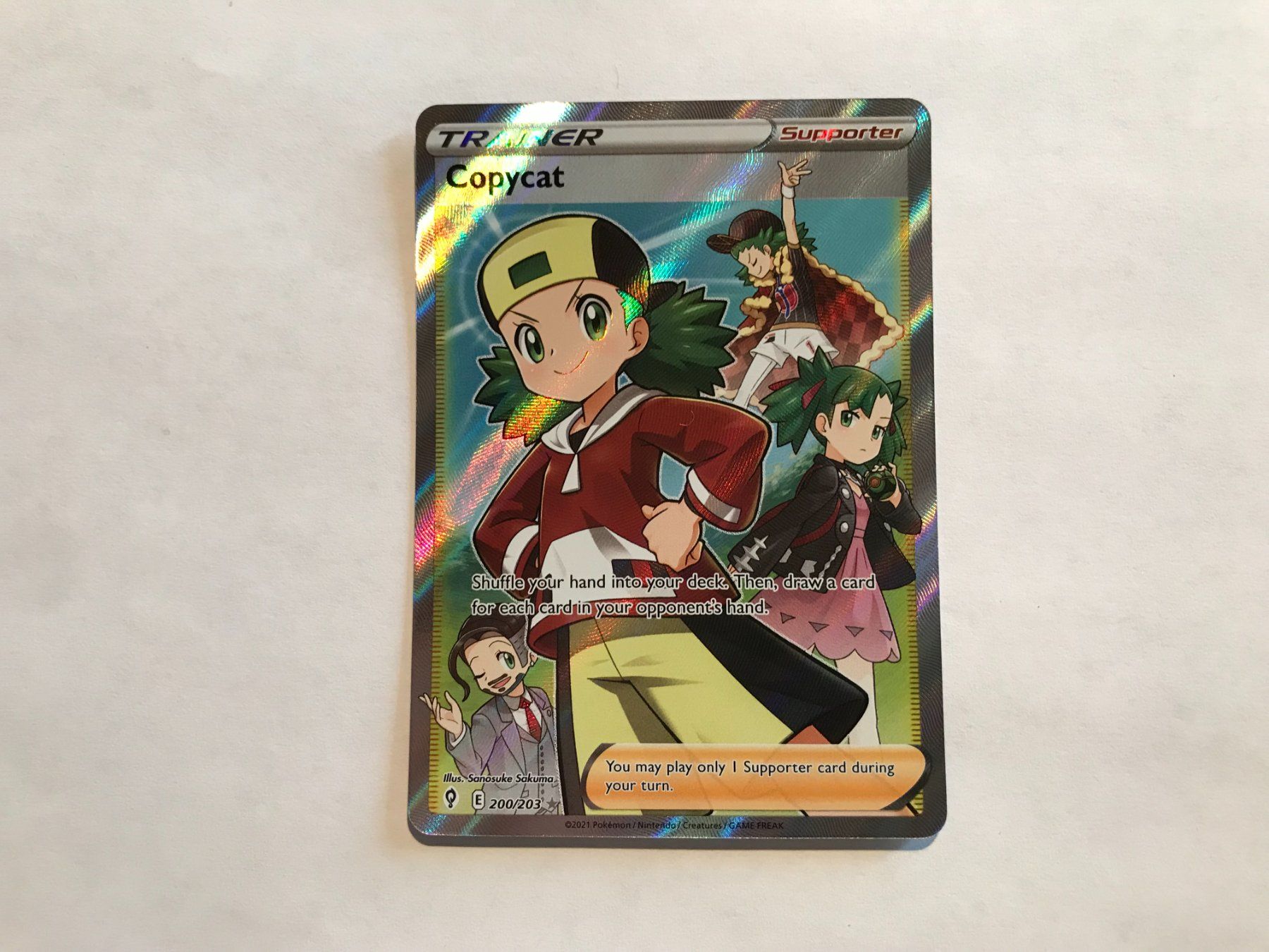 Pokémon Carte collezionabili: Trainer Copycat Fullart Evolving Skies EN – Usato da Hagendorn venduto da Pokecollectorch 1