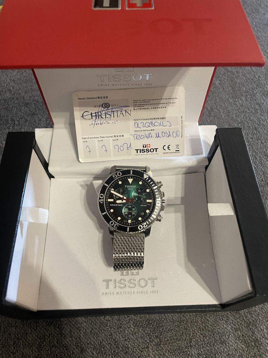 Tissot Orologi: Tissot Seastar Chronograph – Usato da Pratteln venduto da mim_7tf2