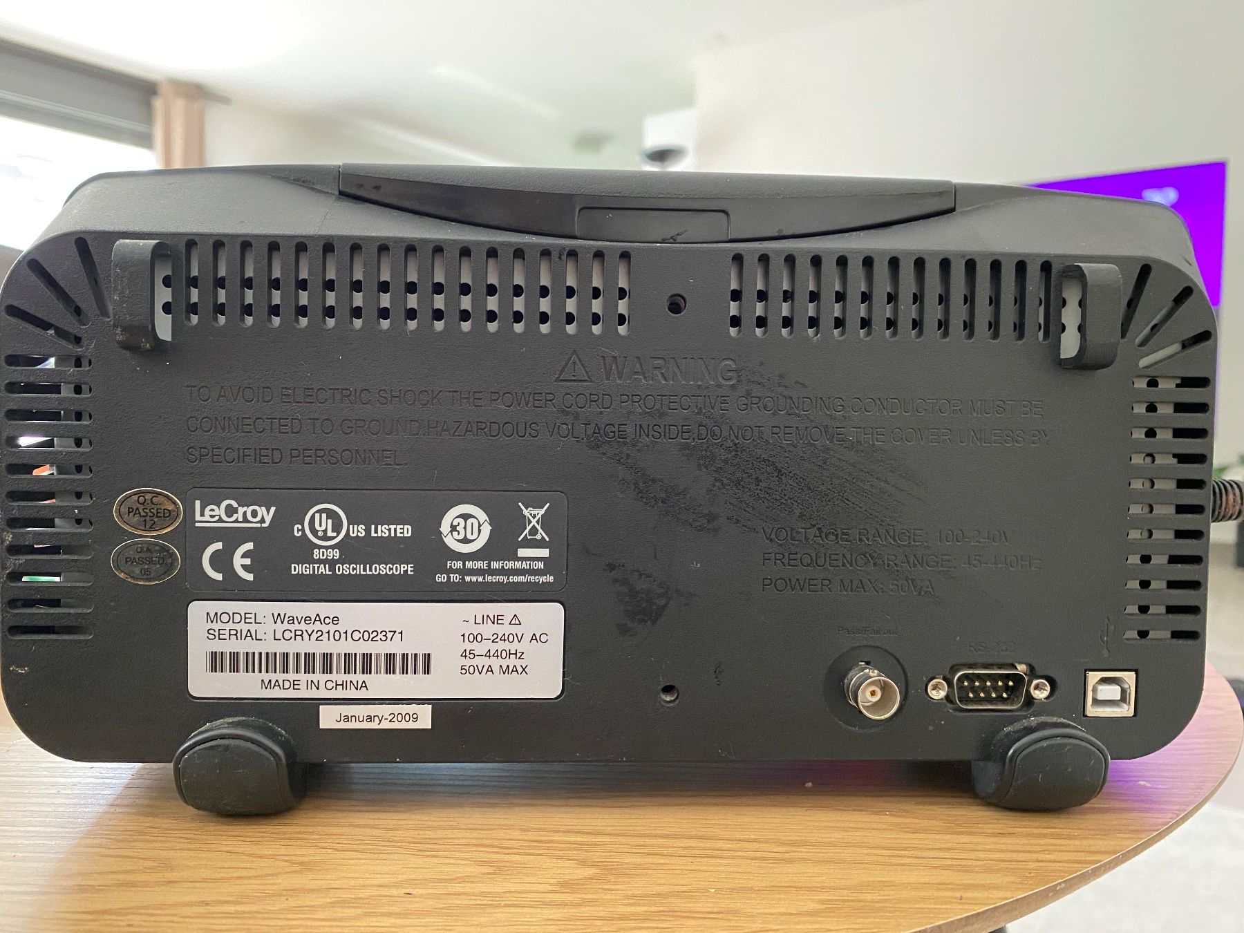 Alle Werkzeuge: LeCroy WAVEACE 102 60 MHz, 2 Channel Digital Oscilloscope – Gebraucht aus Belfaux von Kemi24 4
