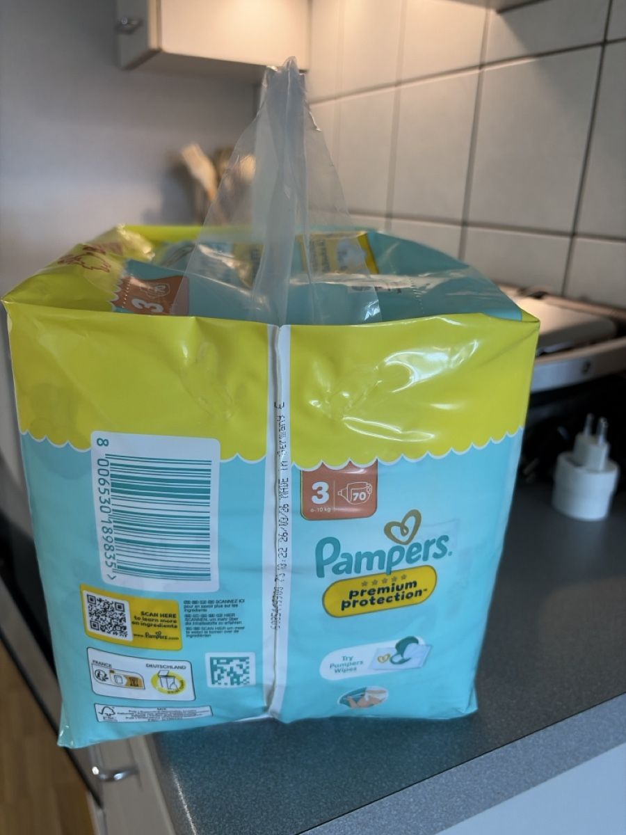 Pampers Secchi per pannolini & Pannolini: 70x Pampers Premium Protection gr. 3 – Nuovo e nell'imballaggio originale da Oberdiessbach venduto da Wiederliebe 1