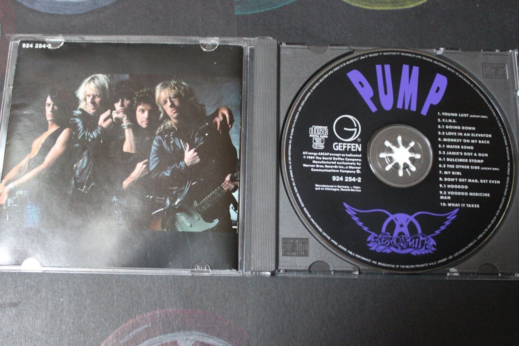 CDs: AEROSMITH - PUMP CD 1989 – Gebraucht aus Tübach von JamesStone 1