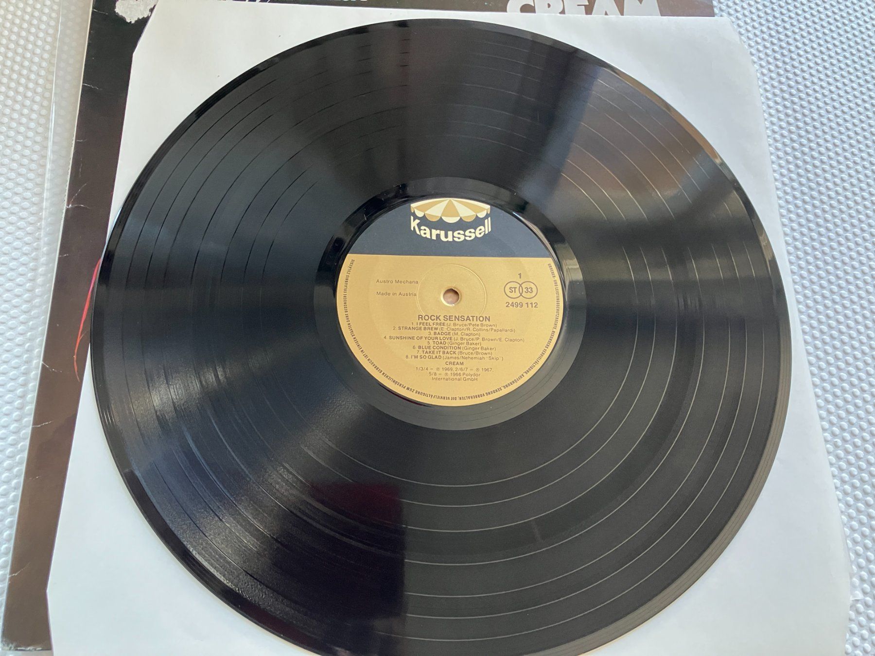 Dischi in vinile: Cream – Usato da Aarwangen venduto da Jukebox3 5
