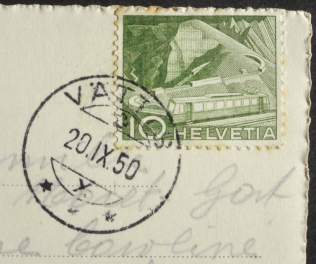 Cartoline postali: VÄTTIS mit Calanda – Usato da Jona venduto da philajona 1