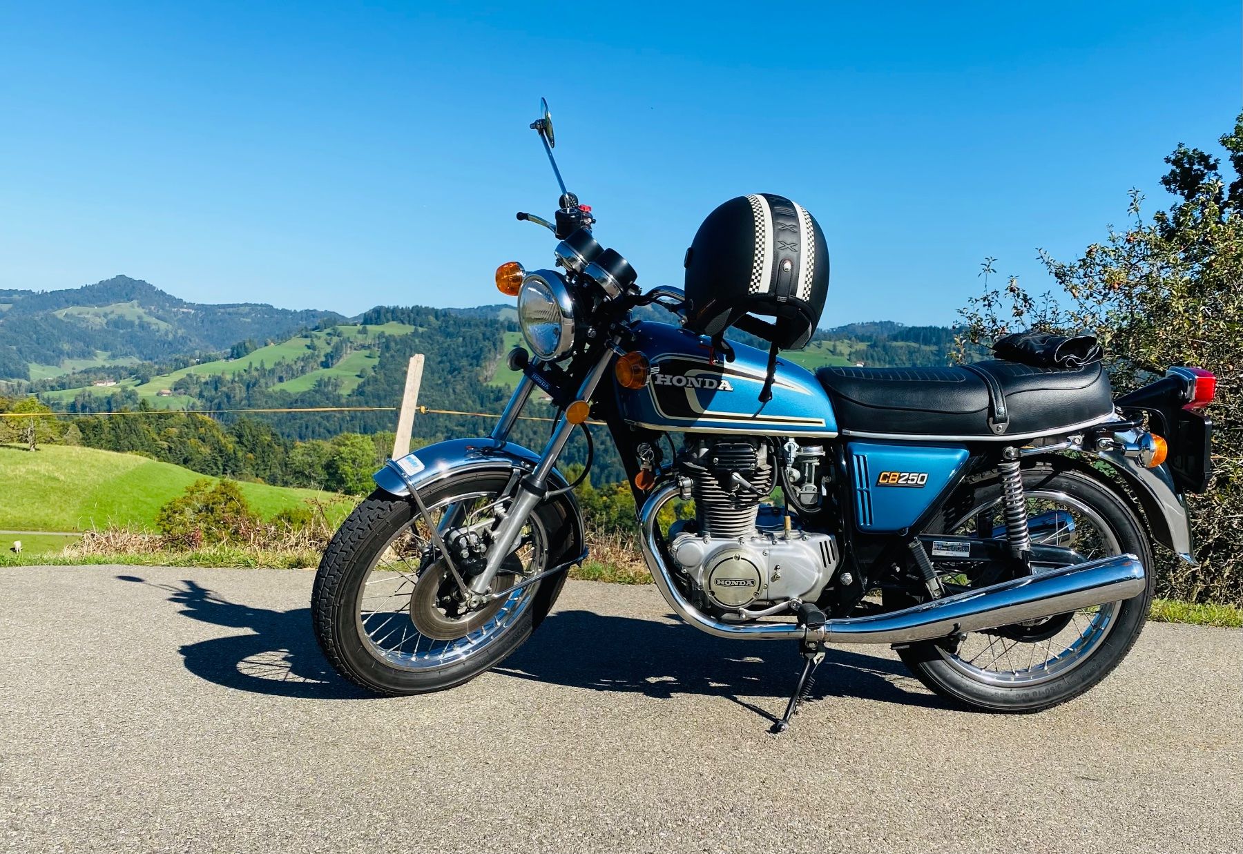 Honda Strada: HONDA  CB 250 G Veteran 1977 – Usato da Adetswil venduto da chrishae55 2