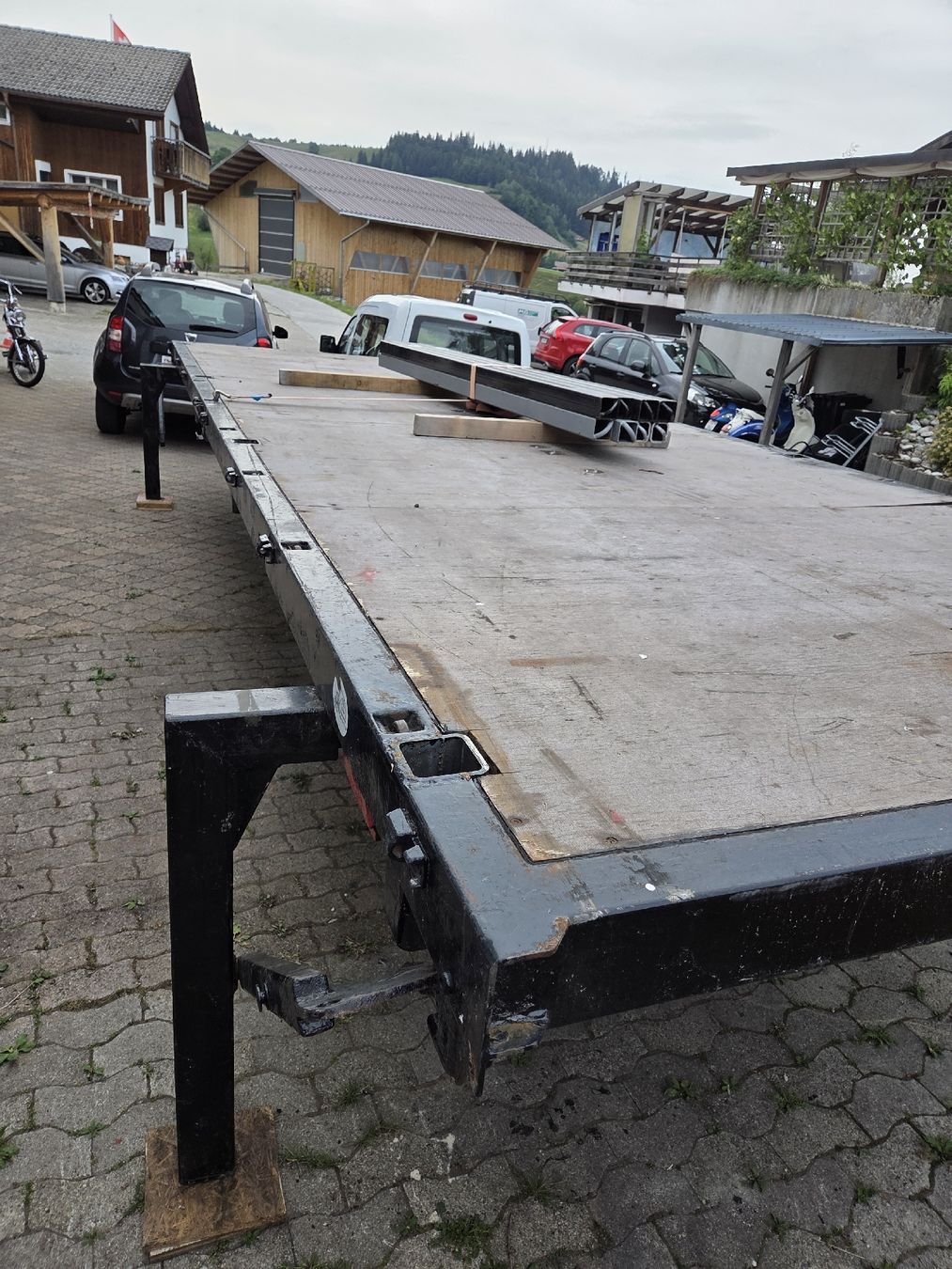 Nutzfahrzeuge: Wechselpritsche mit Rungentaschen – Gebraucht aus Gross von Subaru913 5