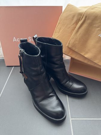 Acne Pistol Boots, schwarz, Grösse 40